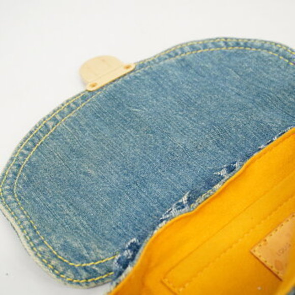 Louis Vuitton Monogram Denim Mini Pleaty Handbag - Picture 6 of 11